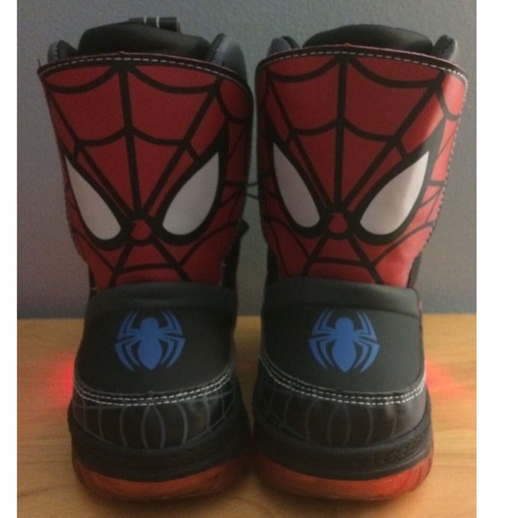 spiderman light up boots